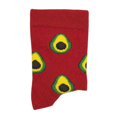 Avocado Pattern Socks