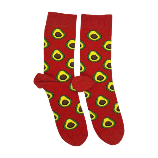 Avocado Patterned Socks