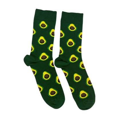Avocado Patterned Socks