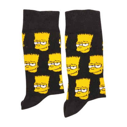 Bart Simpson Character Socks