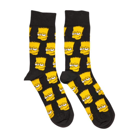 Bart Simpson Character Socks