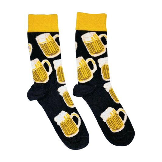 Beer Print Socks