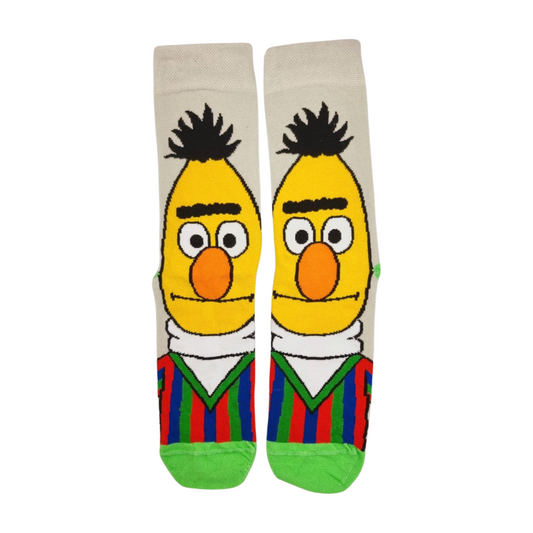Bert's Wholesome Vibe Socks - Step into Sesame Street Charm