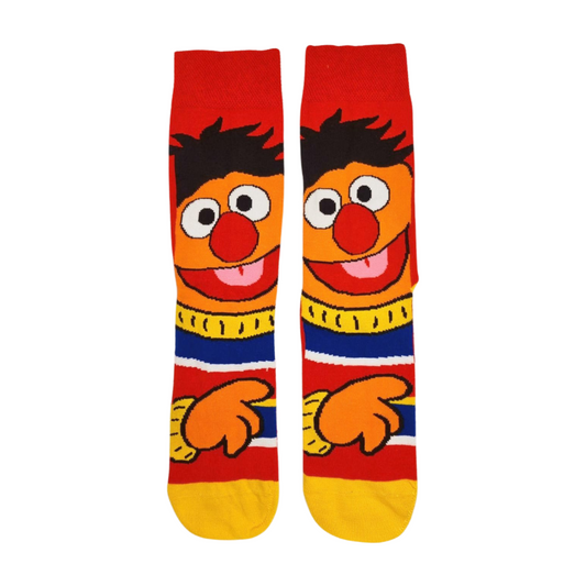 Ernie's Wholesome Vibe Socks - Step into Sesame Street Charm