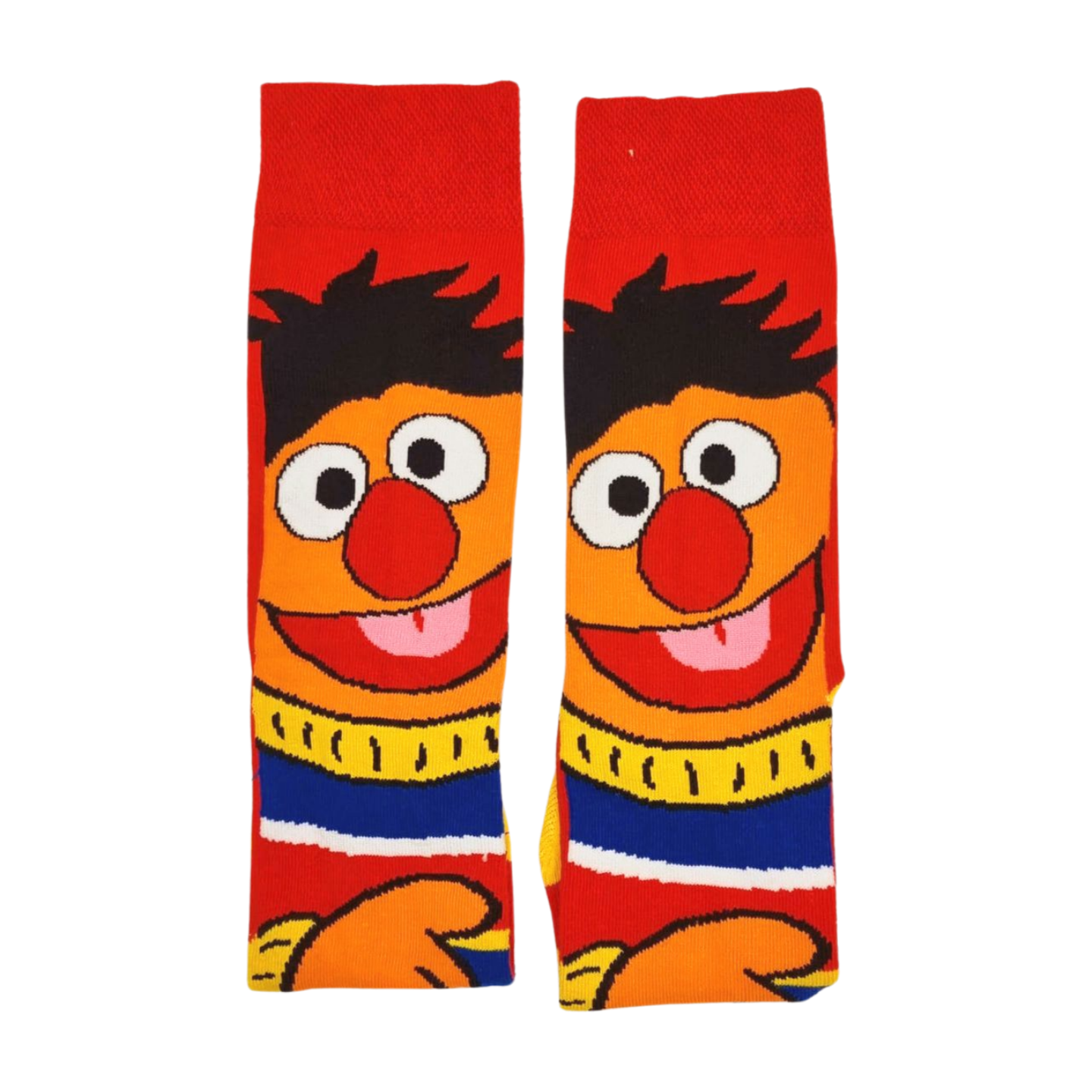 Ernie's Wholesome Vibe Socks - Step into Sesame Street Charm