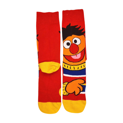 Ernie's Wholesome Vibe Socks - Step into Sesame Street Charm