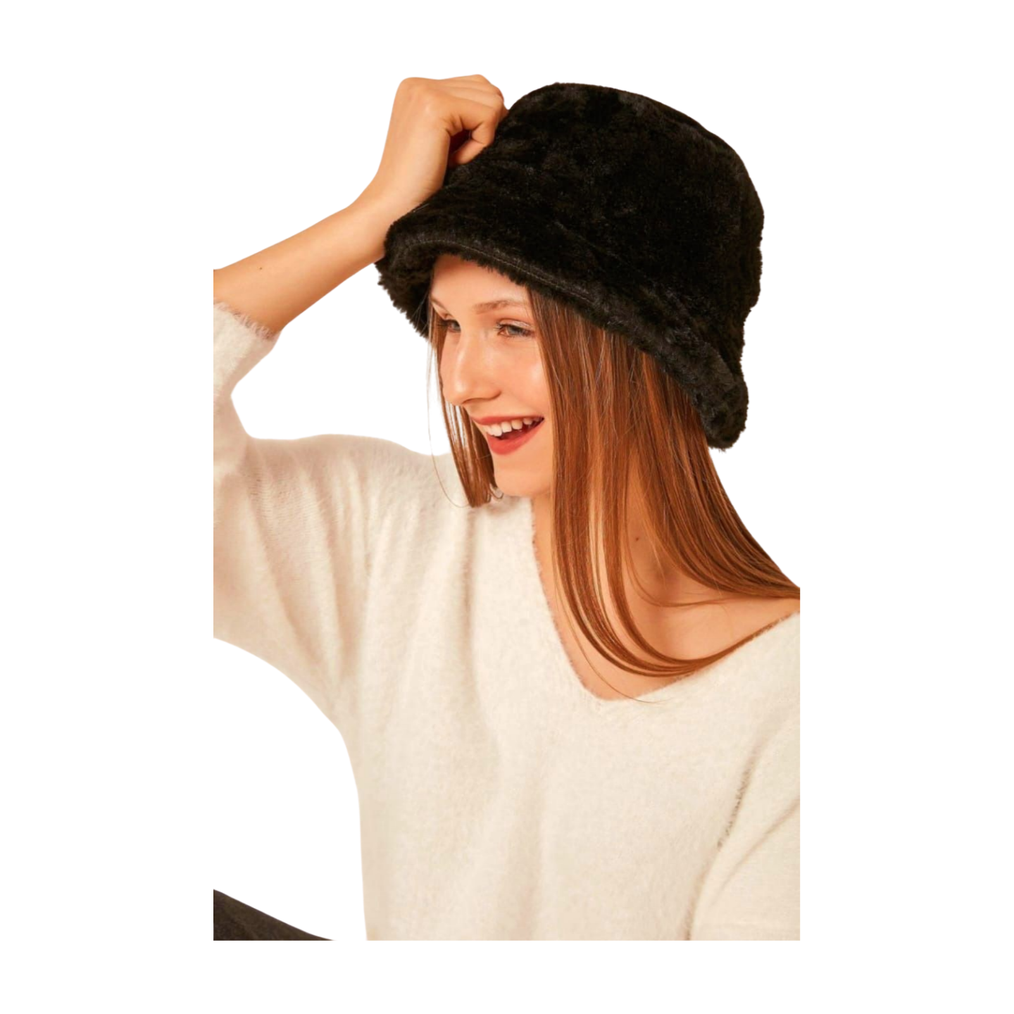 Faux Fur Bucket Hat