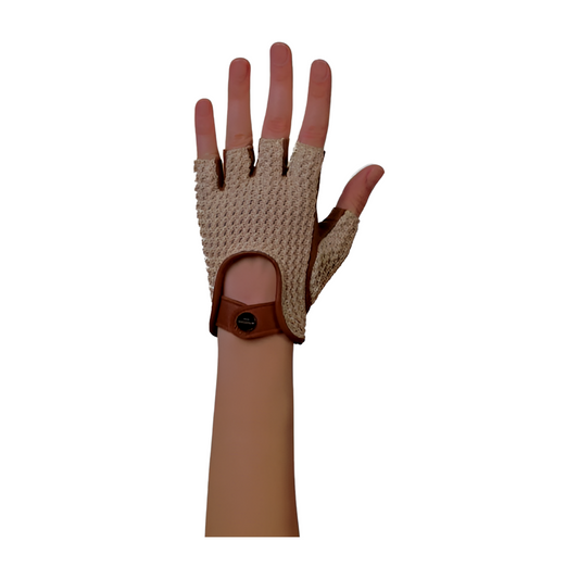 Fingerless Leather Gloves