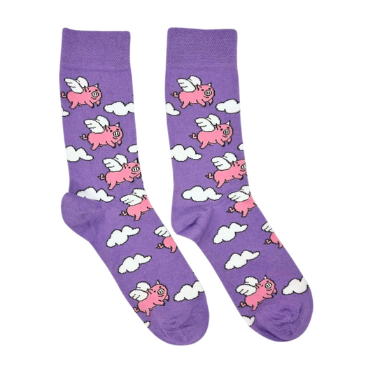 Flying Pig Socks