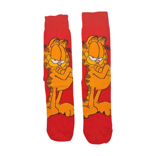 Garfield Cartoon Character Socks