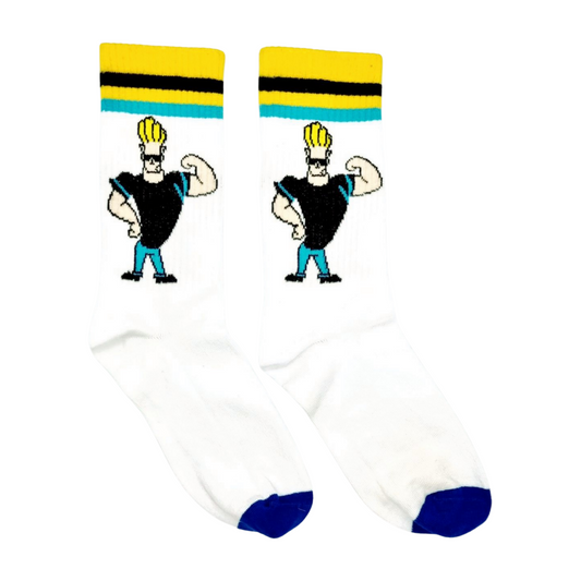 Johnny Bravo Swagger Socks - Strut with Confidence in Every Step