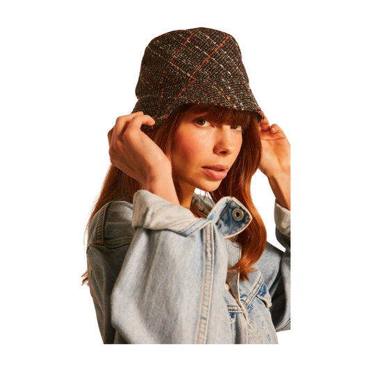 Knitted Thick Bucket Hat