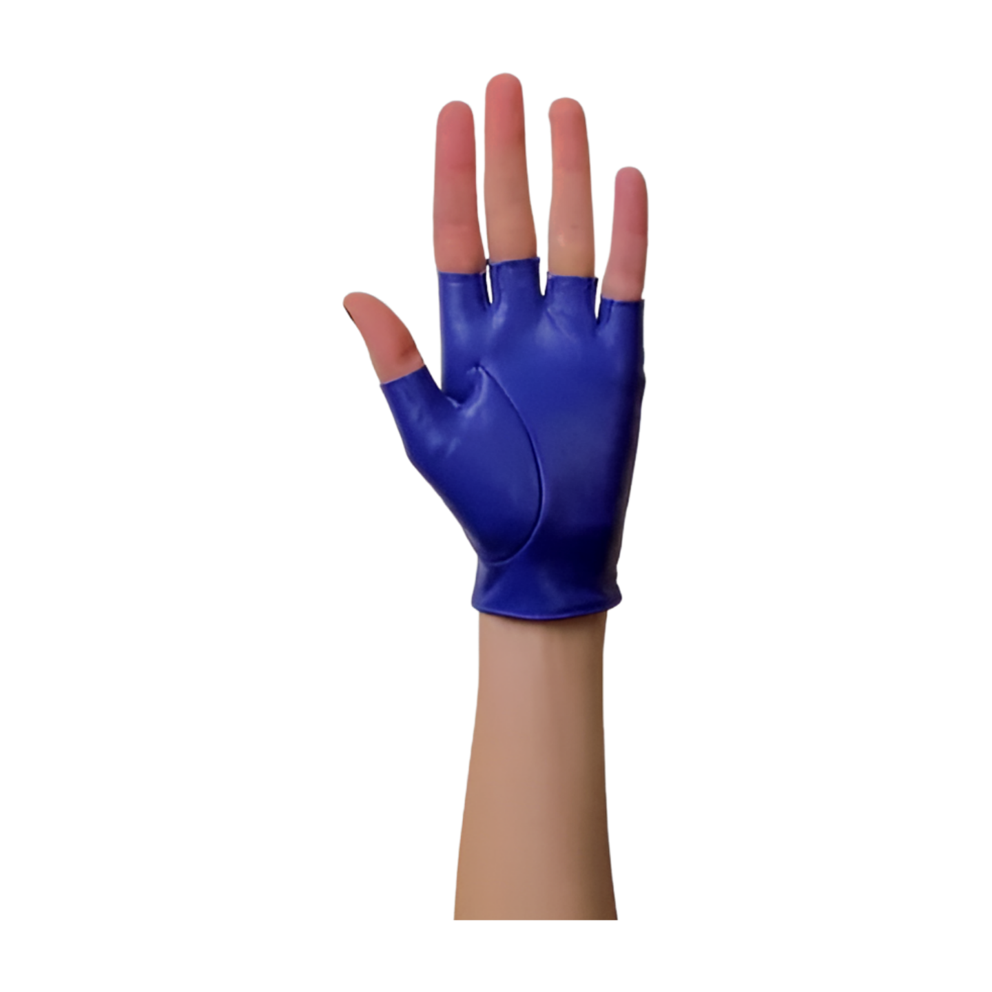 Leather Fingerless Driving Gloves