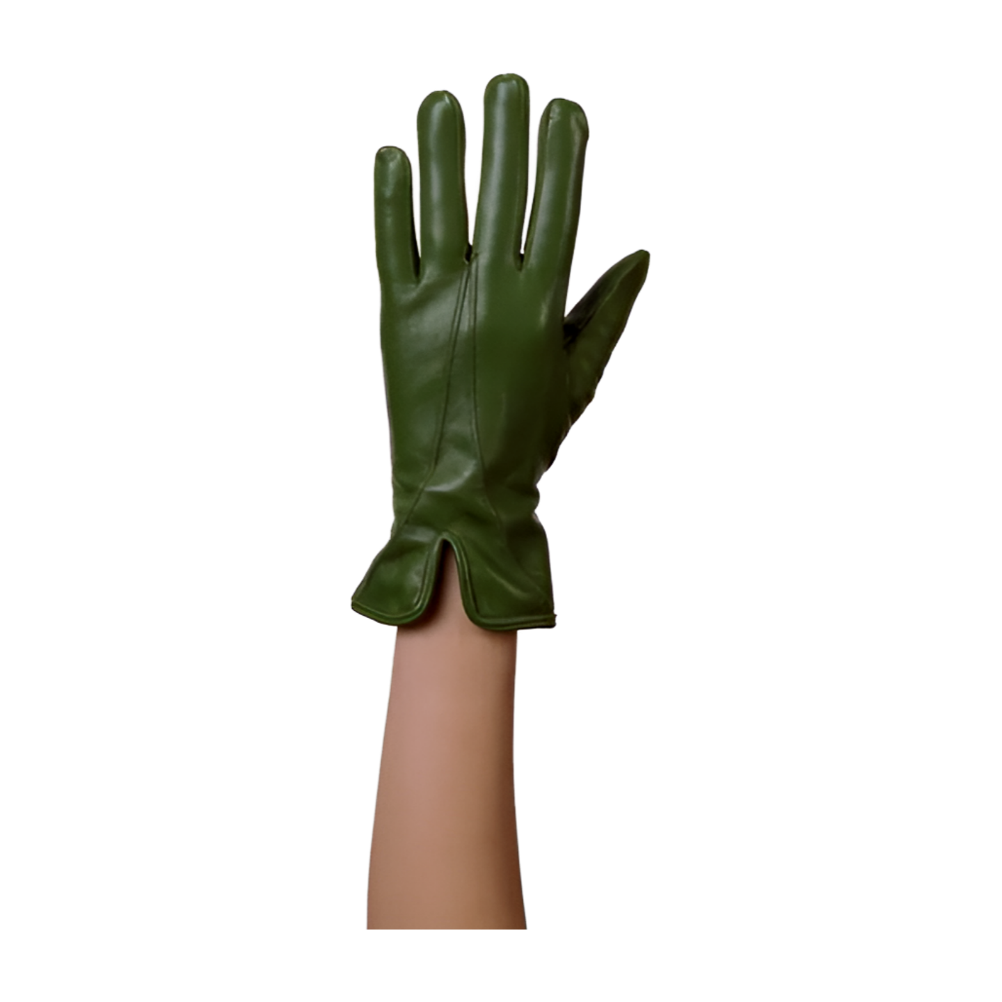 Luxurious Slip-on Leather Gloves