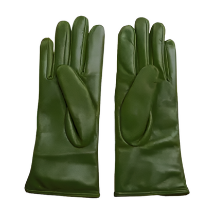 Luxurious Slip-on Leather Gloves