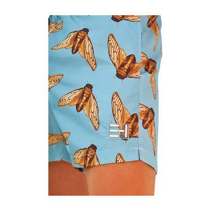 Men's Butterfly Swim Trunks - Stylish Swimwear for a Touch of Nature