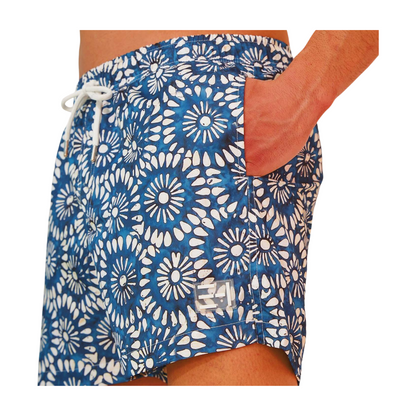 Men's Floral Swim Trunks - Stylish Beachwear for a Tropical Getaway