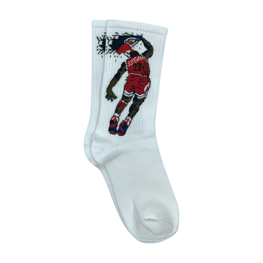 Michael Jordan Character Socks