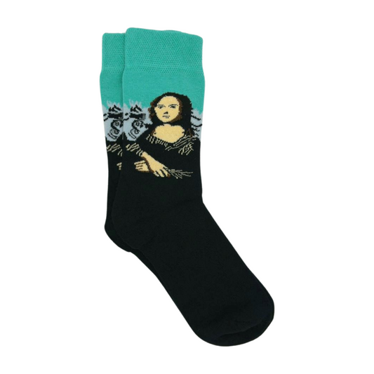 Mona Lisa Socks Design