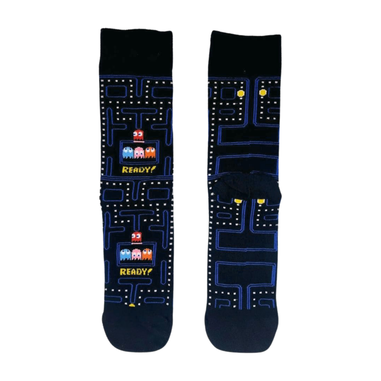 Pac-Man Arcade Game Design Socks