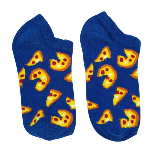 Pizza Print Ankle Socks