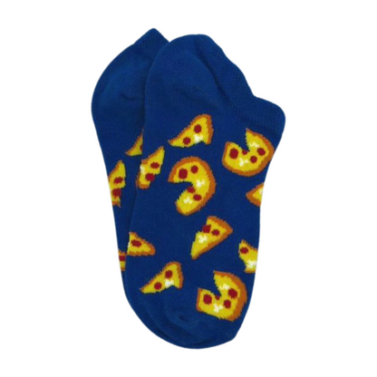 Pizza Print Ankle Socks