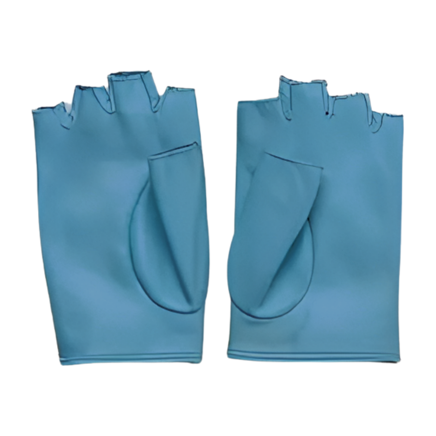 Premium Italian Lambskin Fingerless Leather Gloves