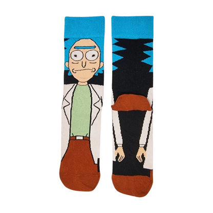 Rick and Morty Cartoon Socks