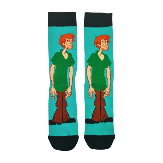 Shaggy Rogers Cartoon Character Socks