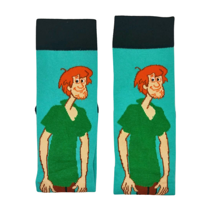 Shaggy Rogers Cartoon Character Socks