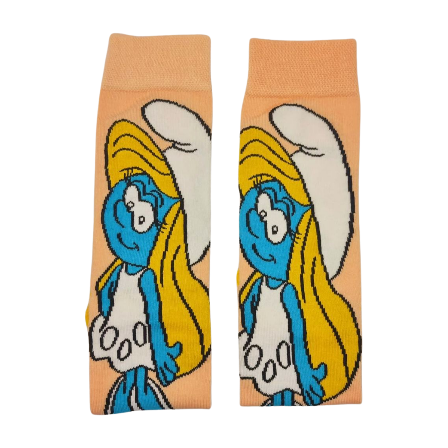 Smurfette Cartoon Character Socks for Smurf-tastic Style