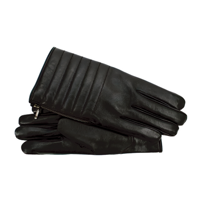 Sportster Biker Leather Gloves - Italian Premium Nappa Lambskin