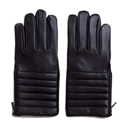 Sportster Biker Leather Gloves - Italian Premium Nappa Lambskin