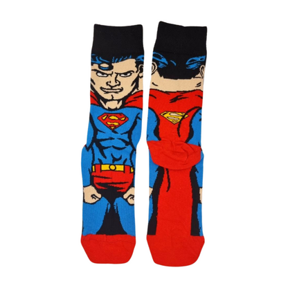 Superman Character Socks